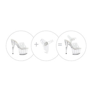 Detachable Clear Ankle Straps